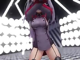 Azur Lane Miku Miku Dance - WANT