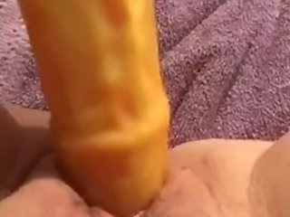 First Time Using Bad Dragon Chance With Creampie