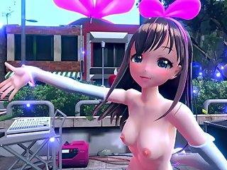 [????MMD]?????????????([MMD]KizunaAi_HappySynthesizer)