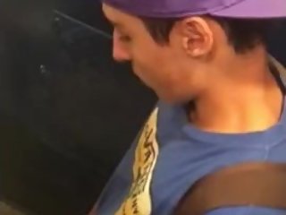 HOt guy from school with small dick taking a piss