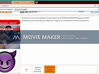 chica se masturba con las dos manos en omegle