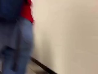 Candid teen with nice ass