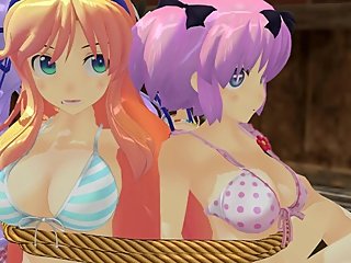 [MMD Giantess Vore] Haruka's Big Experiment (Patron Commission)