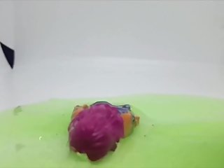 Lego Starfire stuck in slime