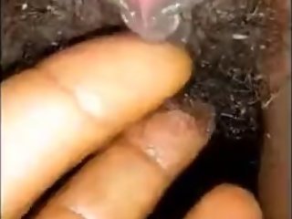 Ebony teen amateur squirt