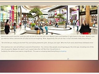 Rebel girl fucks guy with transformed pussy