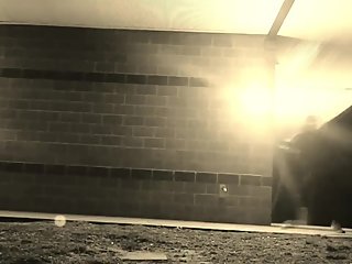 Young Teen gets facial (Public)